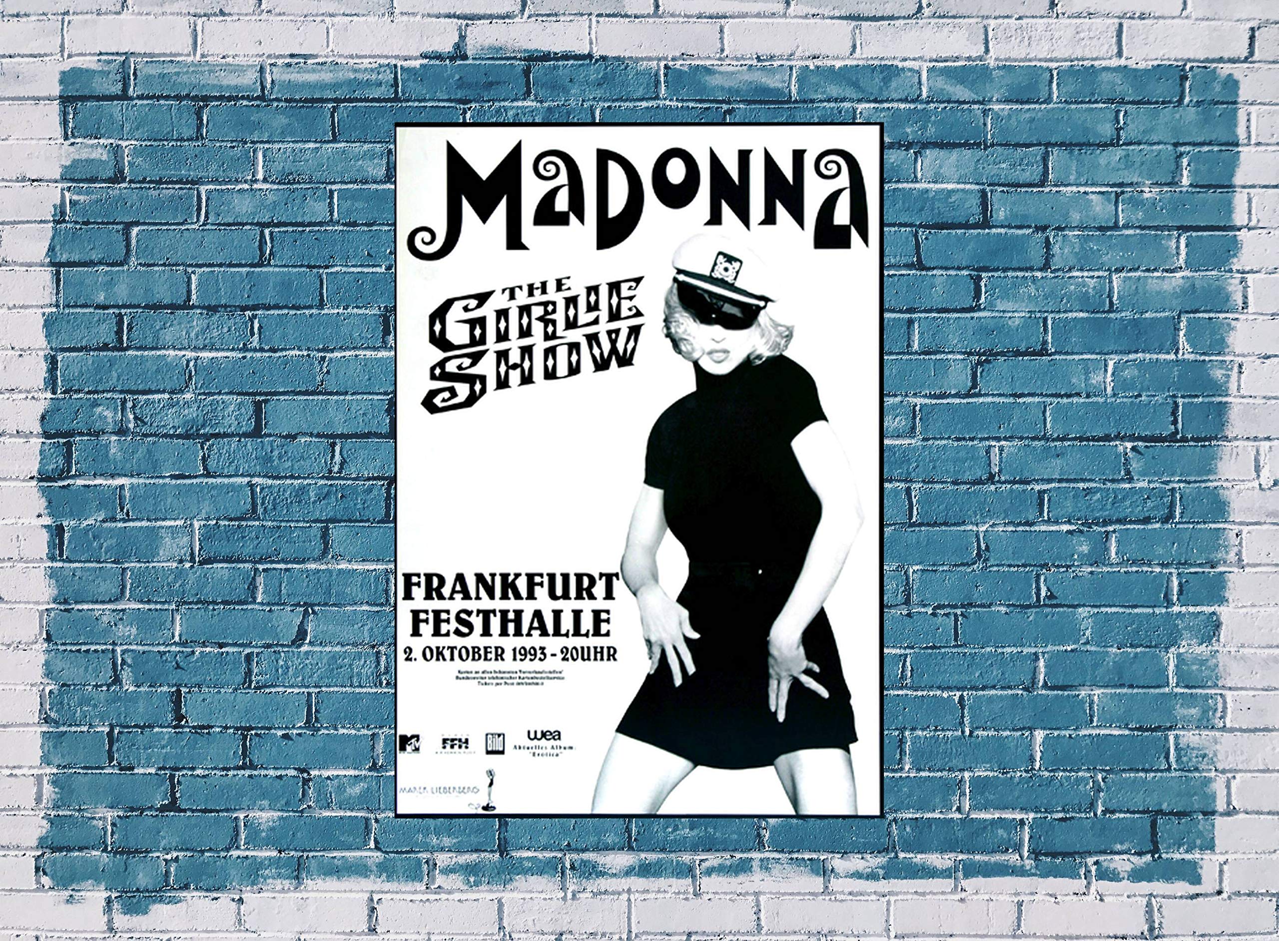 Madonna - The Girlie Show, Frankfurt 1993 » Concert Poster/Premium